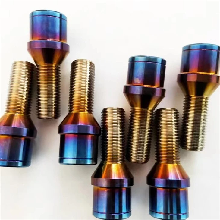 Gr5 Titanium Alloy Wheel Bolts